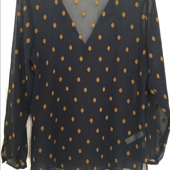 Ann Taylor Flowy Blouse - Picture 2 of 4